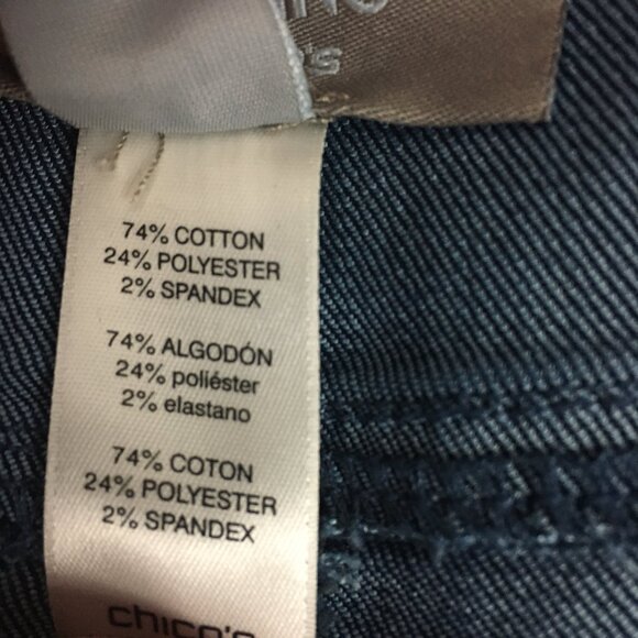 Chico's Fabulously Slimming Jeans Size 0 - Picture 8 of 12